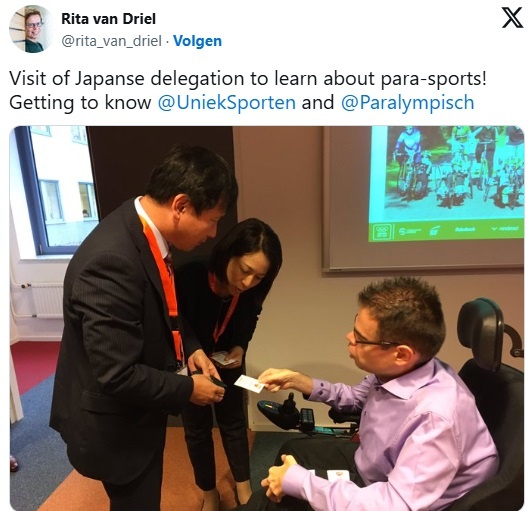 Japanse Paralympische delegatie